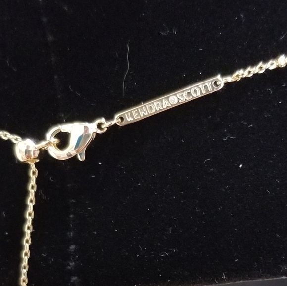 Kendra Scott - Mini "Abbie" Gold Satellite Short Pendant Necklace - NWT - Picture 5 of 11